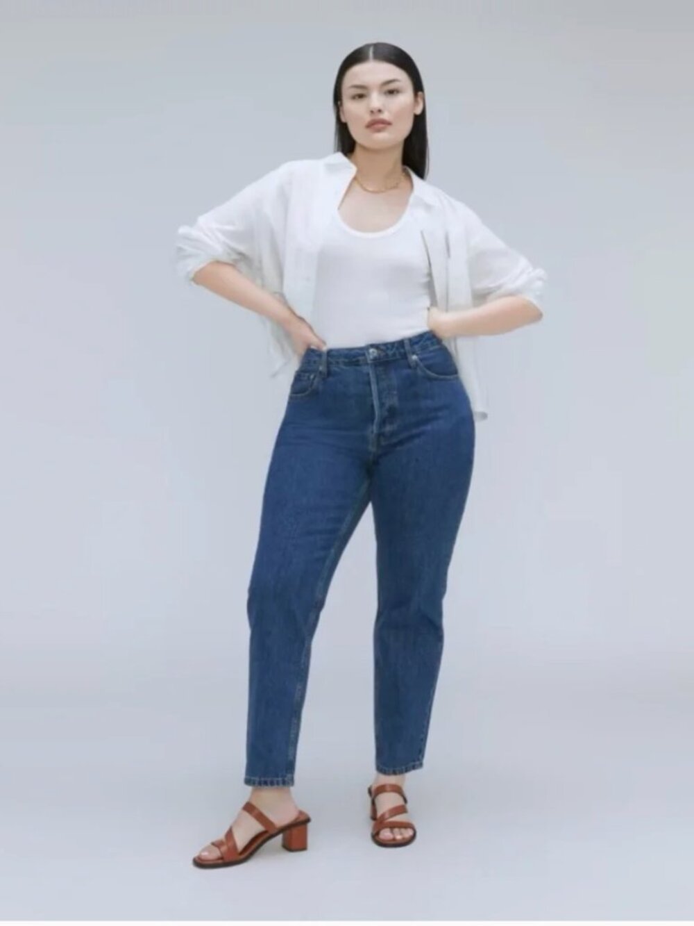 Everlane The Curvy ’90s Cheeky Straight Jean Women's Size 29